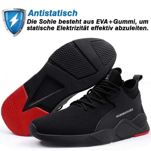 BEVY | SUADEX Lightweight Steel Toe Sneakers SZ 11.5 Women 10 Men  Description: main image 8